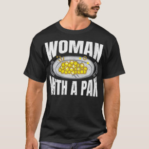 Camiseta Mulheres Douradas Garrafas Mineração Dourada Rush 