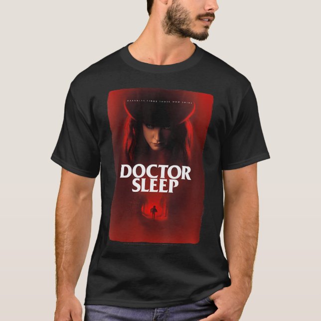 Camiseta Mulheres Doutor Dormir Rosa Hat Poster (Frente)