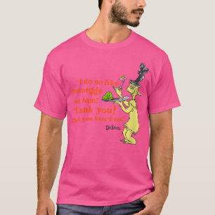 Camiseta Mulheres Dr. Seuss Green Eggs E Ham Eu Faço Como Q