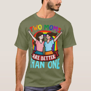 Camiseta Mulheres Duas mães são melhores que uma Surpresa