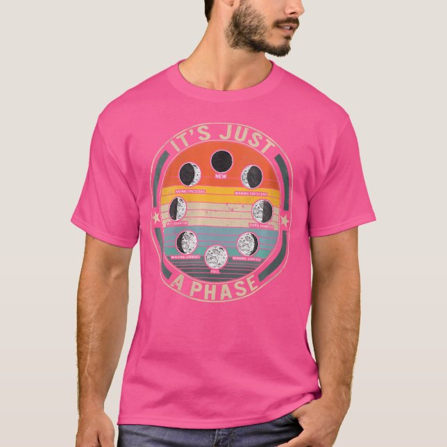 Camiseta Mulheres É Apenas Um Cílio Lunar Da Lua Celestial (Frente)