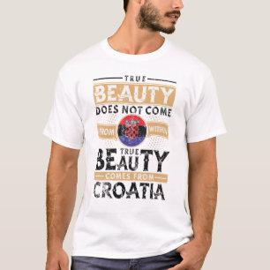 Camiseta Mulheres E Homens Croatas