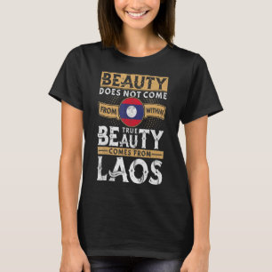 Camiseta Mulheres E Homens Do Laos