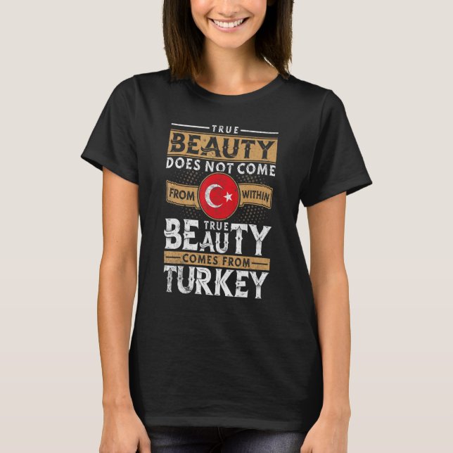 Camiseta Mulheres E Homens Turcos (Frente)
