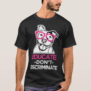 Camiseta Mulheres educam mulheres não discriminam mulheres