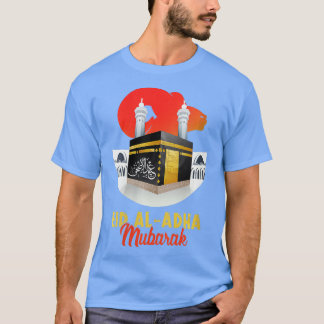 Camiseta Mulheres Eid Al Adha Mubarak Kareem Funny Happy Ei