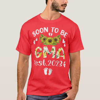 Camiseta Mulheres Em Breve A Ficar Na Gma Est 2023 Gravidez