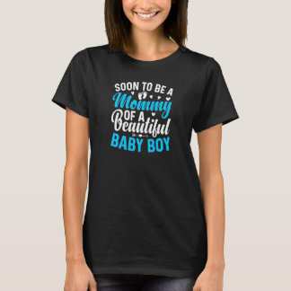 Camiseta Mulheres Em Breve Serão Mães De Um Belo Bebê Menin