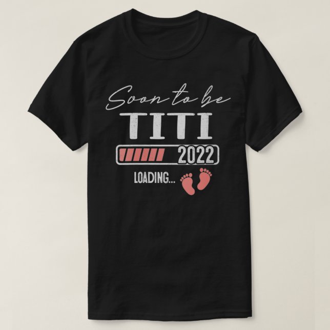Camiseta Mulheres em breve serão o Dia de as mães Titi 2022 (Frente do Design)