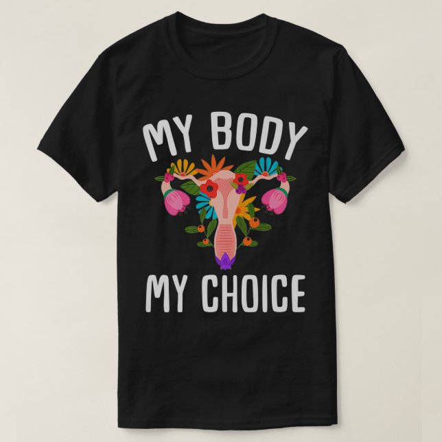 Camiseta Mulheres em Protesto Femininas em Pró Escolha (Frente do Design)