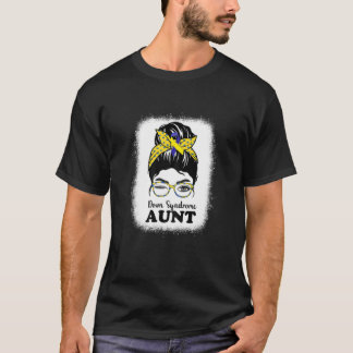 Camiseta Mulheres em Síndrome Tia Tia Tia Consciência Triso