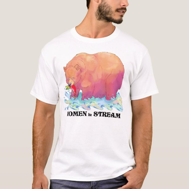 Camiseta Mulheres Em Stream (Frente)