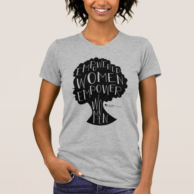 Camiseta Mulheres Empoderadas empoderam mulheres (Frente)