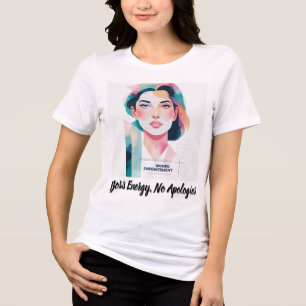 Camiseta Mulheres empoderando Impressão