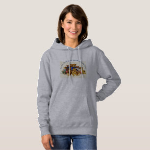 Camiseta Mulheres ENCAPUÇADOS da CAMISOLA dos URSOS de