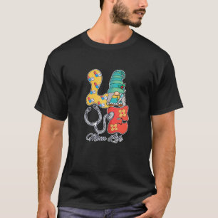 Camiseta Mulheres Enfermeiram Médico Estetoscópio Estetoscó