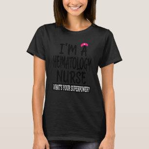 Camiseta Mulheres Enfermeiras Hematológicas Enfermeiras Enf