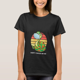 Camiseta Mulheres Enfrentam Máscara Retro-Cobra Serpente An