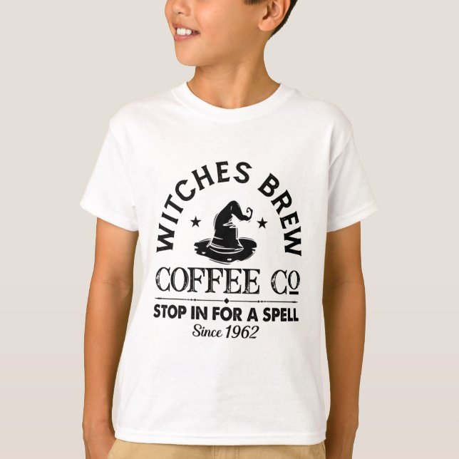 Camiseta Mulheres Engraçadas Bruxas Que Testemunham O Chapé (Frente)