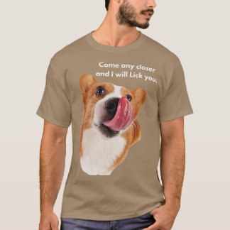 Camiseta Mulheres Engraçadas Criança De Cachorro De Corgi C