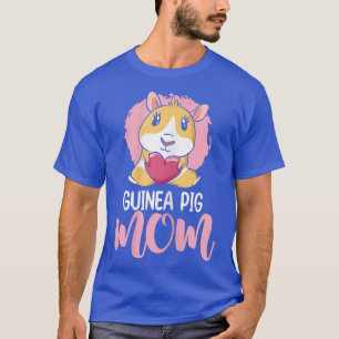 Camiseta Mulheres Engraçadas Guiné Porco Lover Gráfico para