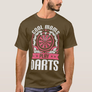 Camiseta Mulheres Engraçadas Jogador de Dart, Oferta de Mãe