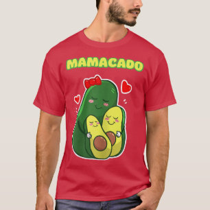 Camiseta Mulheres Engraçadas Mamacado Avocado Mãe