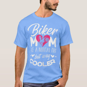 Camiseta Mulheres Engraçadas Motocicletas Motocicletas Gráf