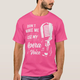 Camiseta Mulheres Engraçadas Não Me Faça Usar Meu Presente