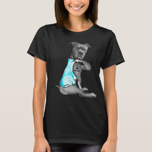 Camiseta Mulheres Engraçadas Oferecem Cachorro Pitbull Eu A