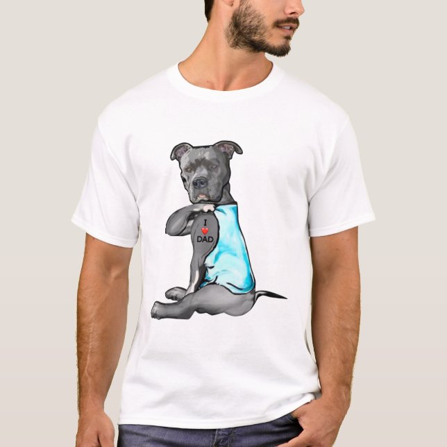 Camiseta Mulheres Engraçadas Oferecem Cachorro Pitbull Eu A (Frente)