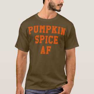 Camiseta Mulheres Engraçadas Outono Queda Pumpkin Spice AfT