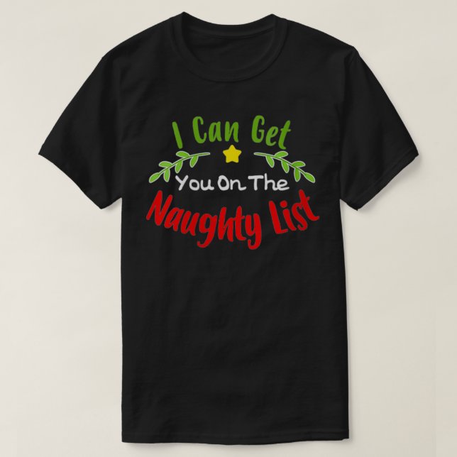 Camiseta Mulheres Engraçadas Presente De Natal Posso Te Col (Frente do Design)