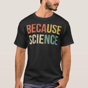 Camiseta Mulheres Engraçadas Professora de Biologia Científ