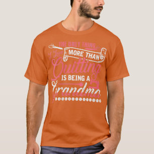 Camiseta Mulheres Engraçadas Quitação de Sewing Quilt Avó f
