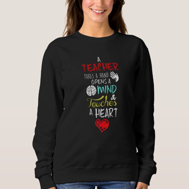 Camiseta Mulheres Ensino Professor Letra Impressa Dito Casu (Frente)