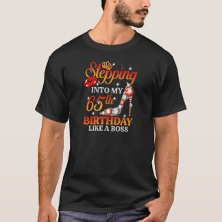 Camiseta Mulheres Entrando No Meu 65º Aniversário, 65 Anos