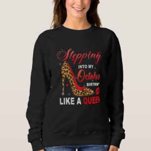 Camiseta Mulheres Entrando No Meu Aniversário De Outubro Co