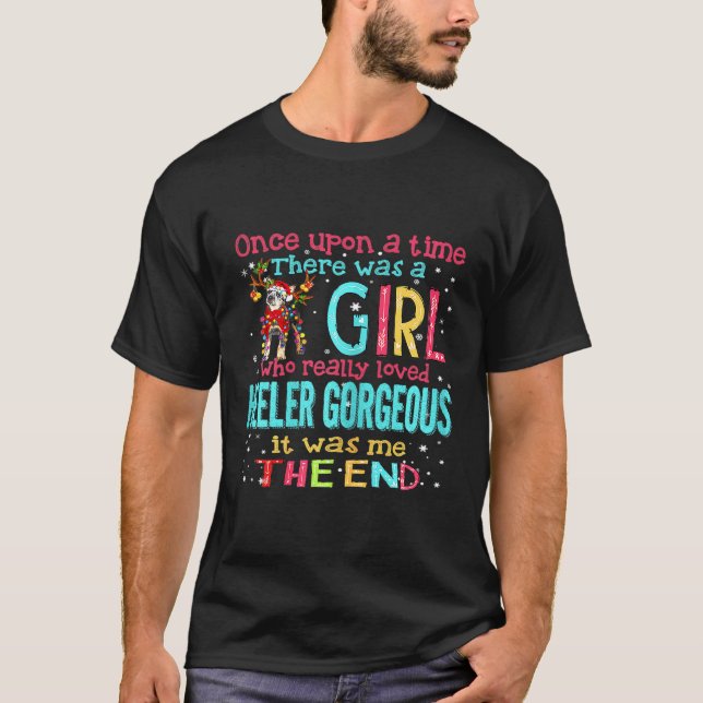 Camiseta Mulheres Era Uma Vez Havia Uma Menina Que O Amava (Frente)