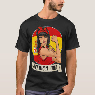 Camiseta Mulheres - Espanha Espana - Presentes