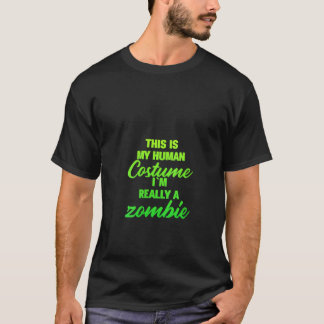 Camiseta Mulheres Esta é minha fantasia humana Eu sou realm