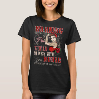 Camiseta Mulheres Esta Enfermeira É A Pessoa Que Você Pode 