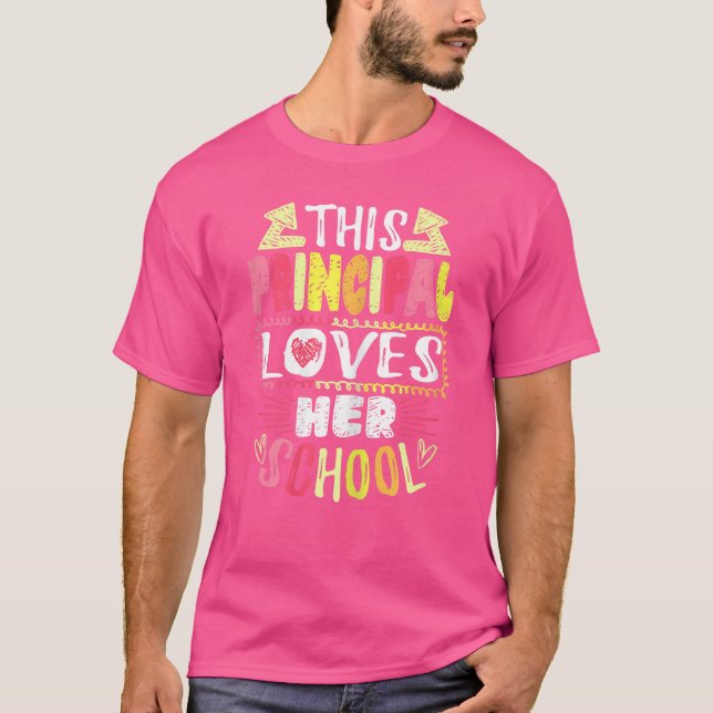 Camiseta Mulheres Este Diretor Adora Seu Diretor De Escola (Frente)