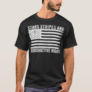 Camiseta Mulheres Estrelas Grevem Direitos Reprodutivos Pat