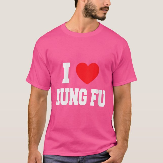 Camiseta Mulheres Eu Adoro Kung Fu (Frente)