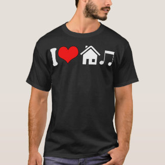 Camiseta Mulheres Eu Adoro Música Em Casa Engraçada Música