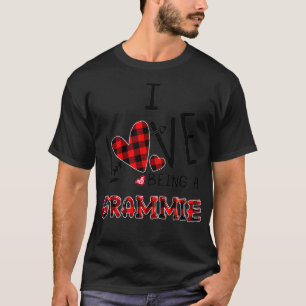 Camiseta Mulheres Eu Adoro Ser Um Coração Bonito, Bonitos P