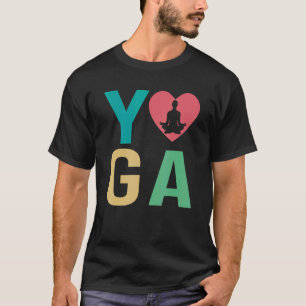 Camiseta Mulheres Eu Adoro Yoga Kundalini Ashtanga Hatha As