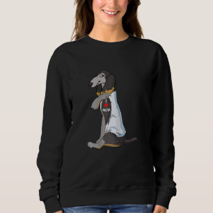 Camiseta Mulheres Eu Amo Mamãe Tatto Saluki Mãe Mulheres Ca
