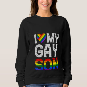 Camiseta Mulheres Eu Amo Meu Filho Gay, Orgulho gay de Cami